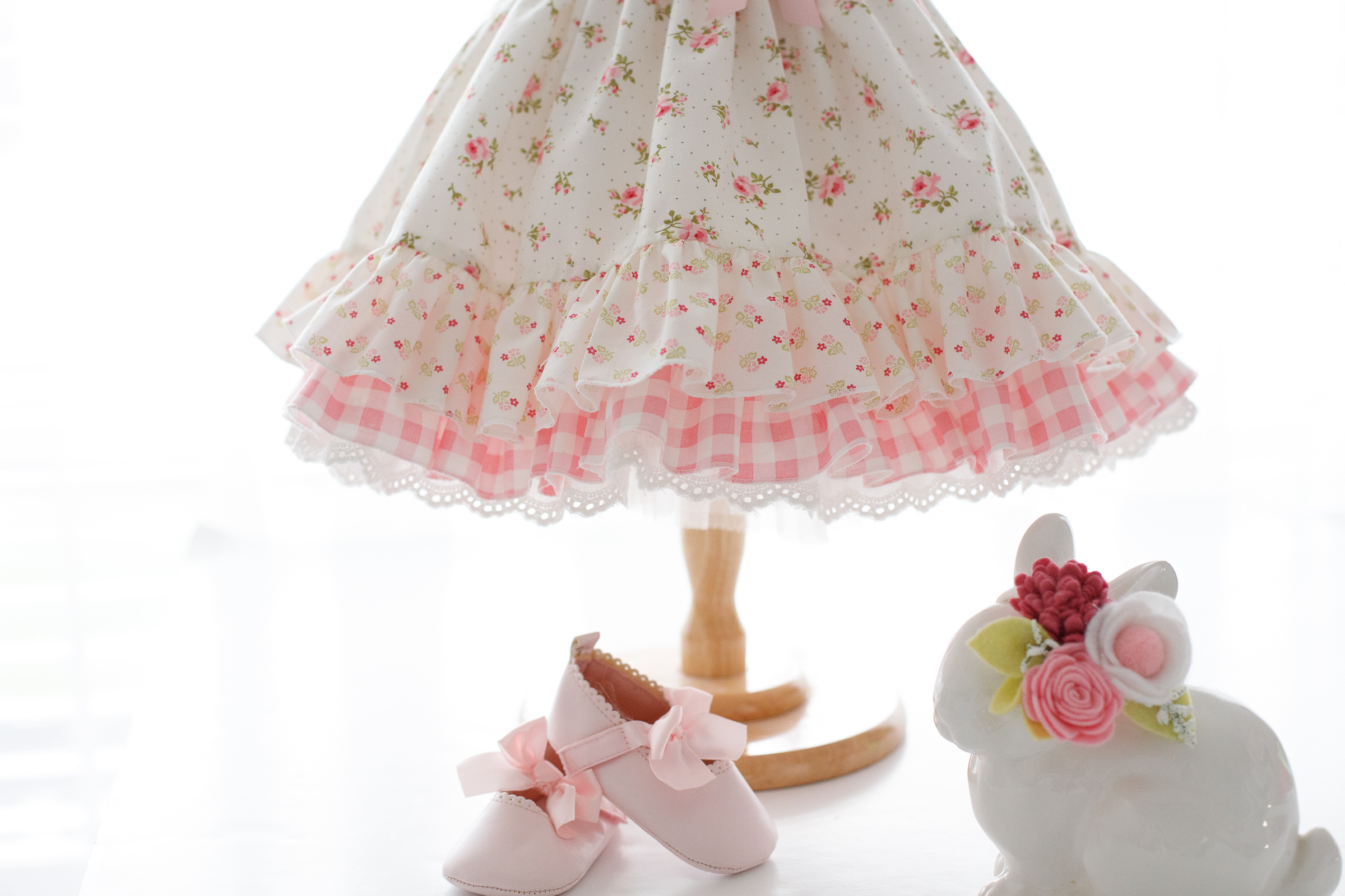 Petit Fleur Country Cottage Baby Dress by Kinder Kouture